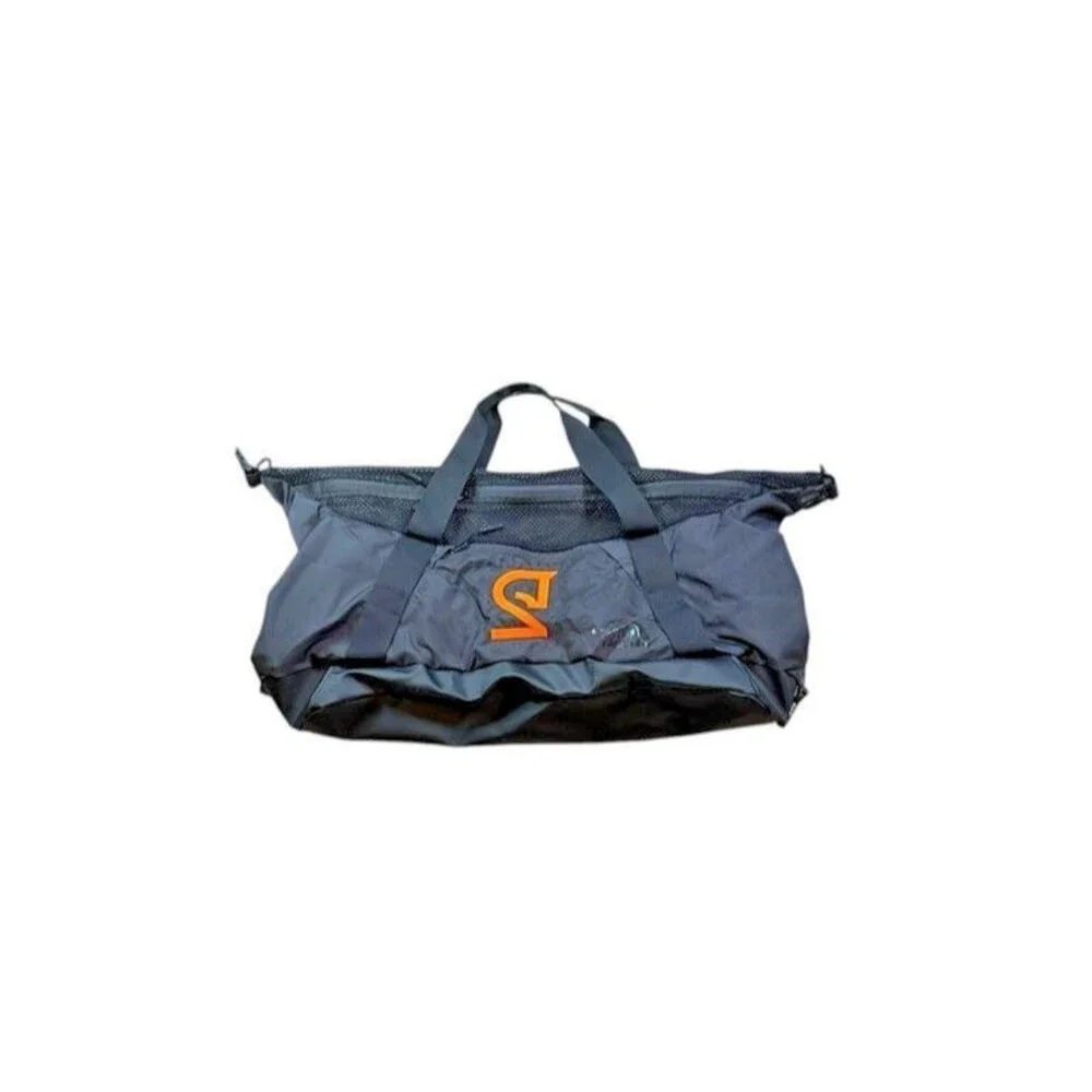 The North Face TNF Small Camp Duffel Travel Tote Bag - Company Logo - Black